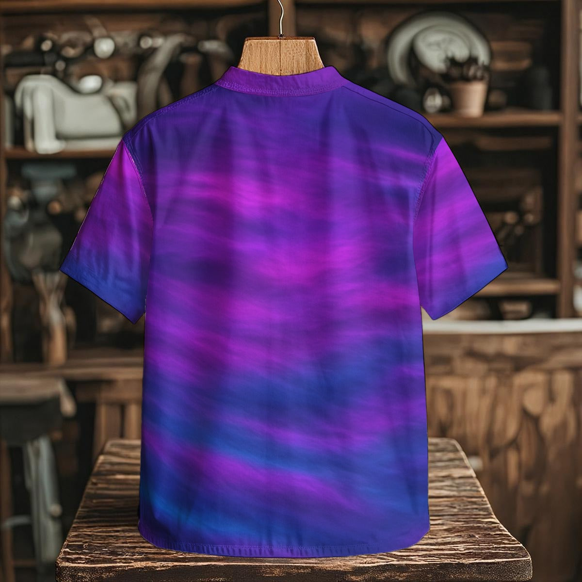 Men's Henley Shirt With Chest Pocket