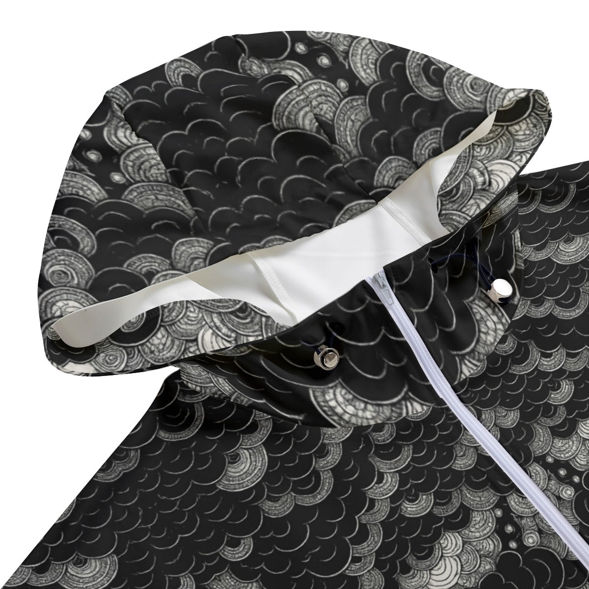 Unisex Pullover Jacket With Zipper Closure