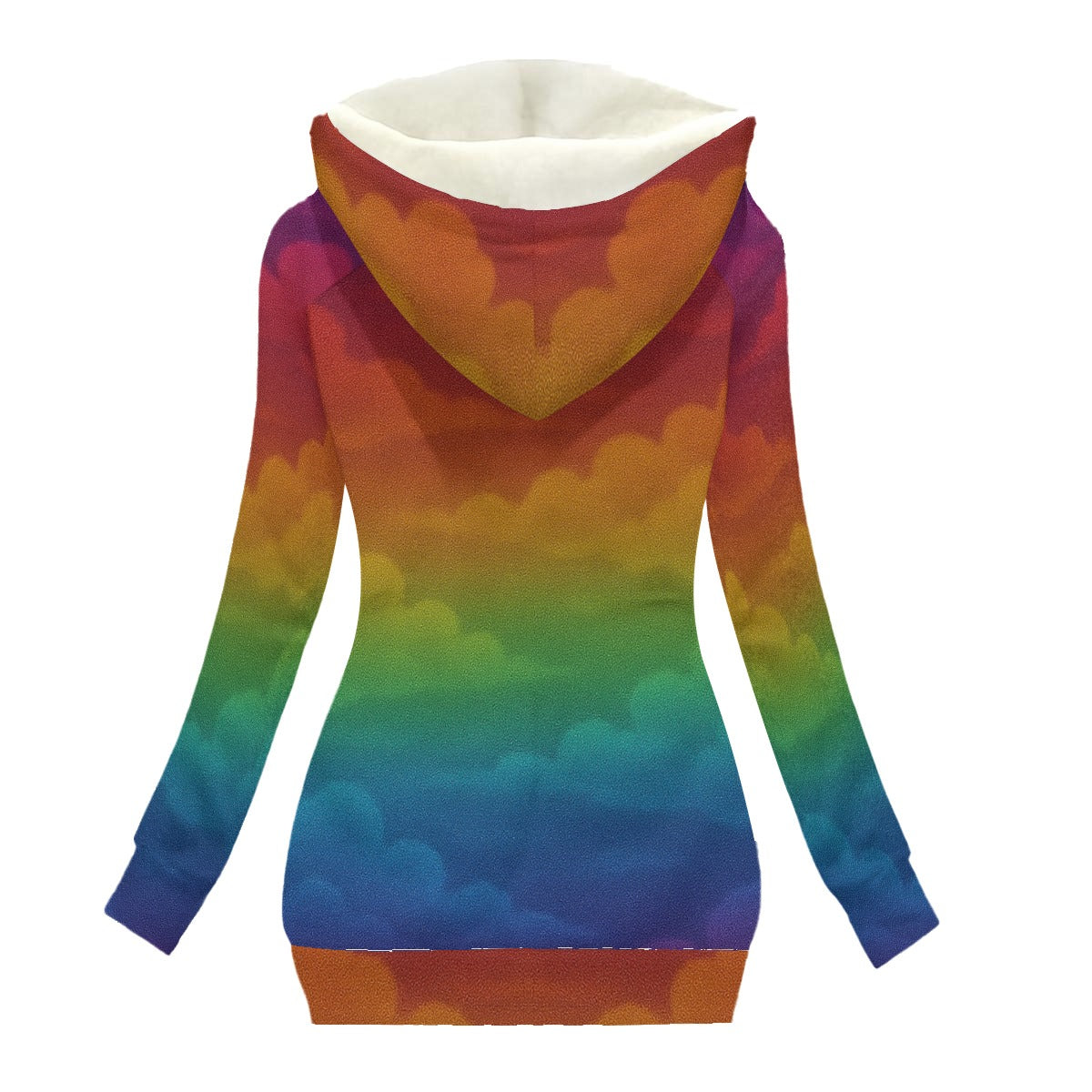 Women's Long Jacket With Fleece Lining