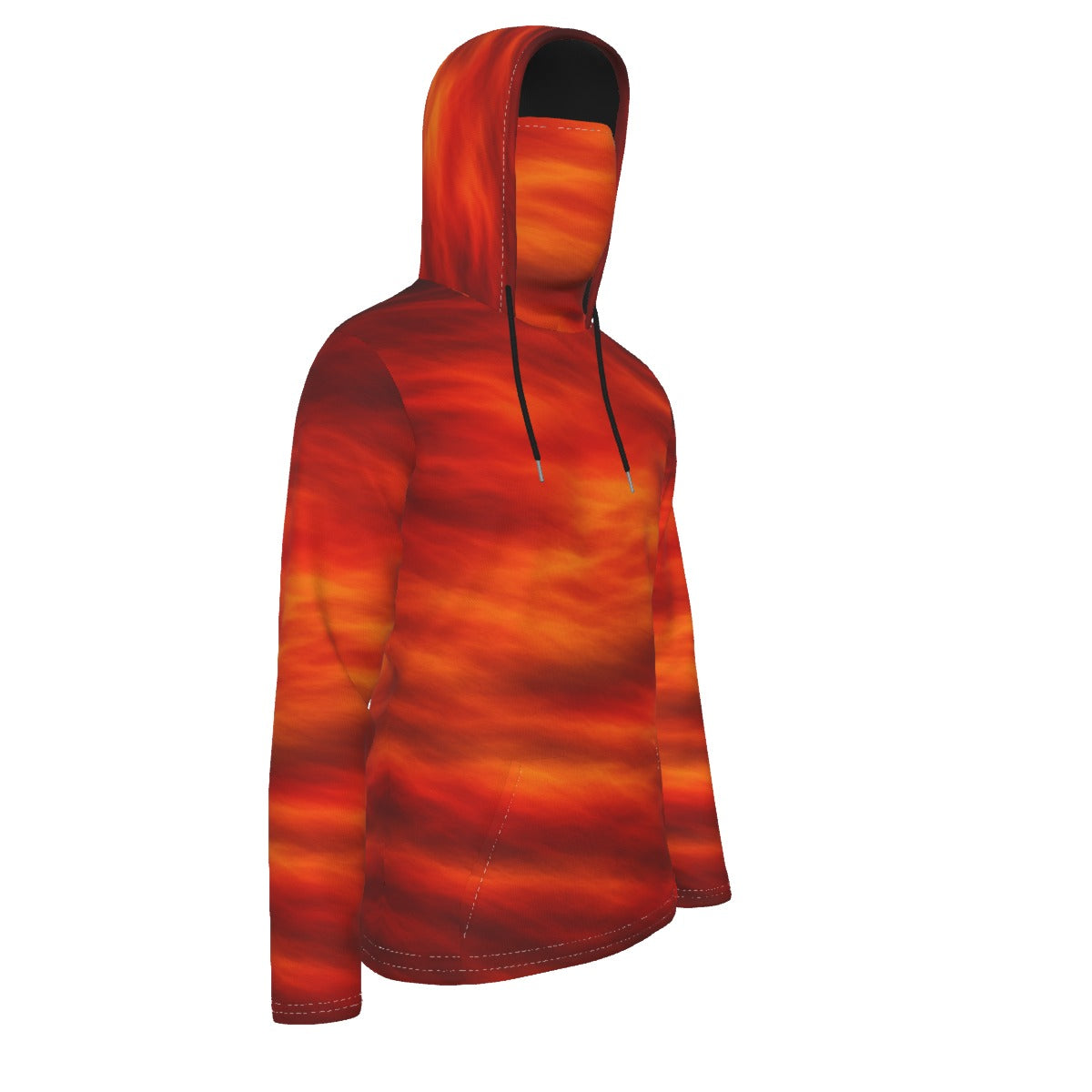 Men's Pullover Hoodie With Mask - view 4