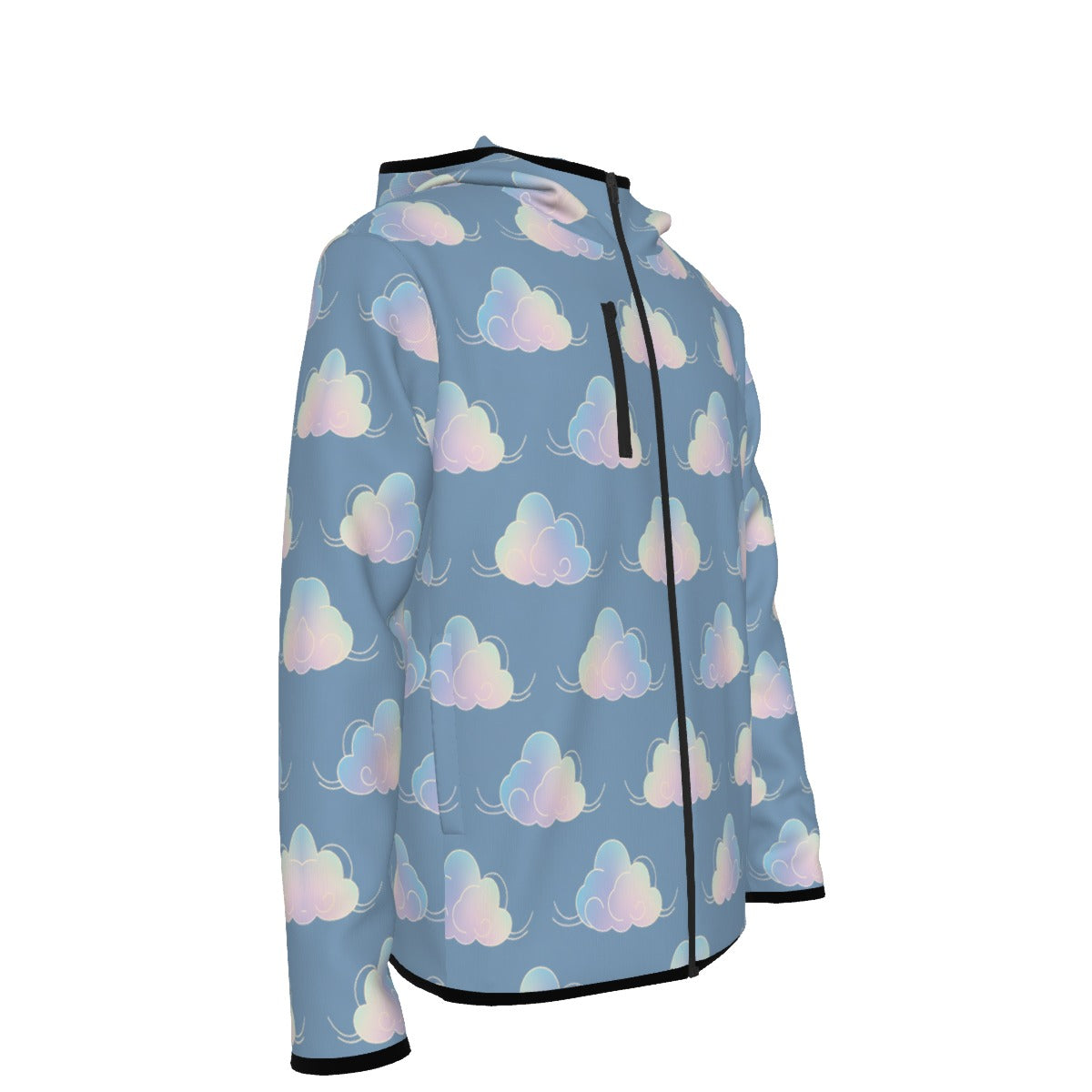 Men's Stylish Hoodie with Thumb Hole Design - view 4