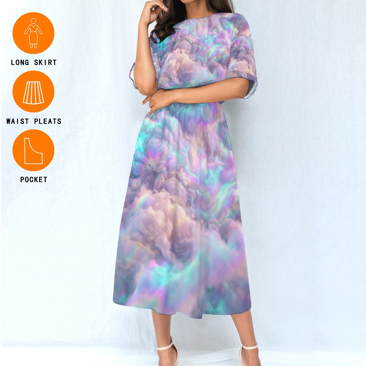 Women's Elastic Waist Dress