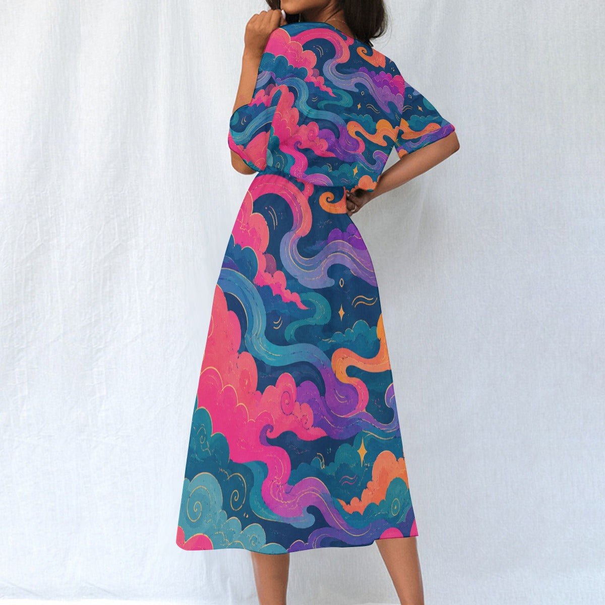 Women's Elastic Waist Dress by O’Nimbus – view 4