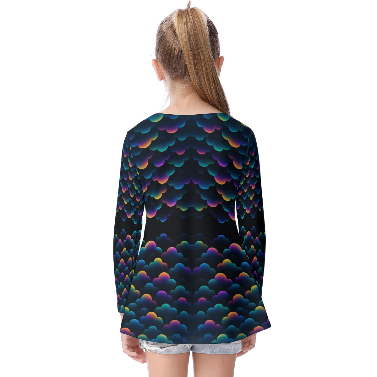 Unisex Kid's Long Sleeve O-neck T-shirt