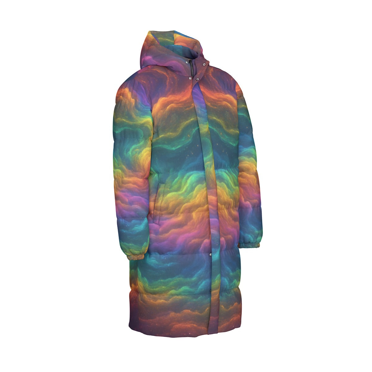 Unisex Long Down Jacket