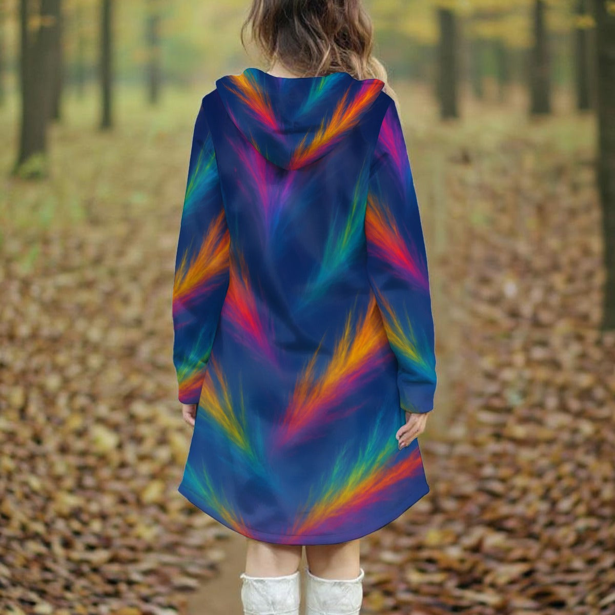 Women's Longline Hoodie Dress