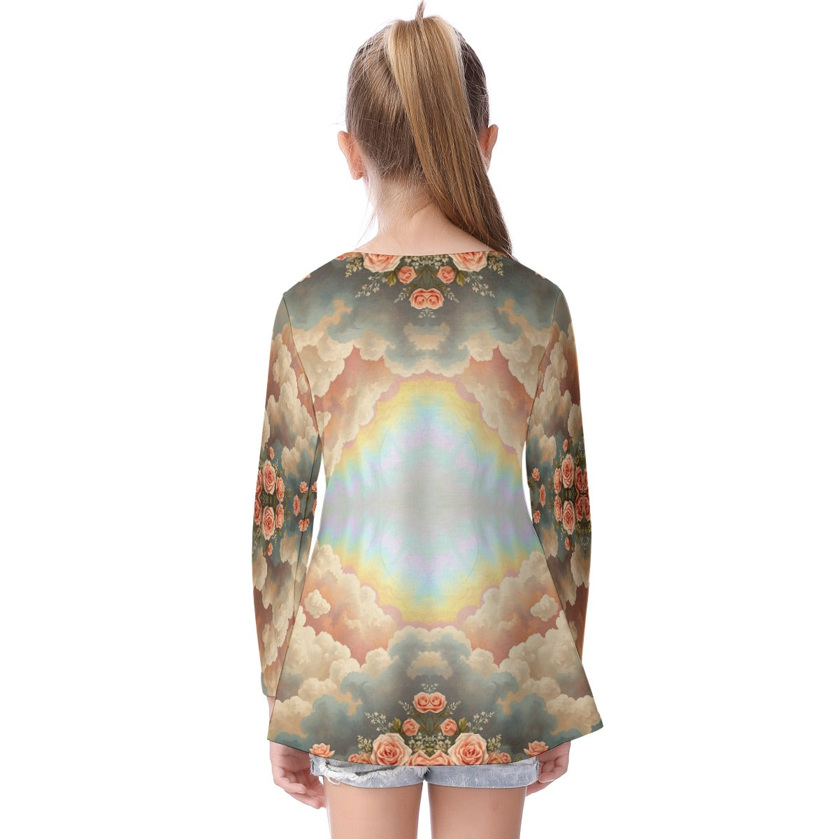 Unisex Kid's Long Sleeve O-neck T-shirt