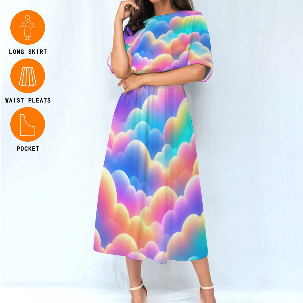 Women's Elastic Waist Dress