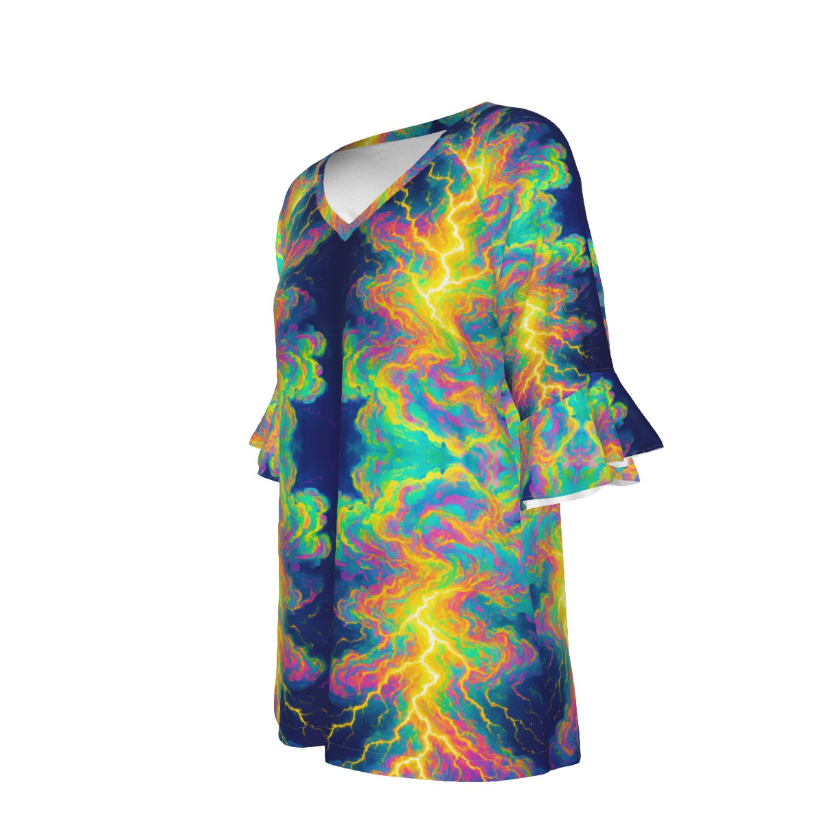 Women's T-shirt With Bell Sleeve