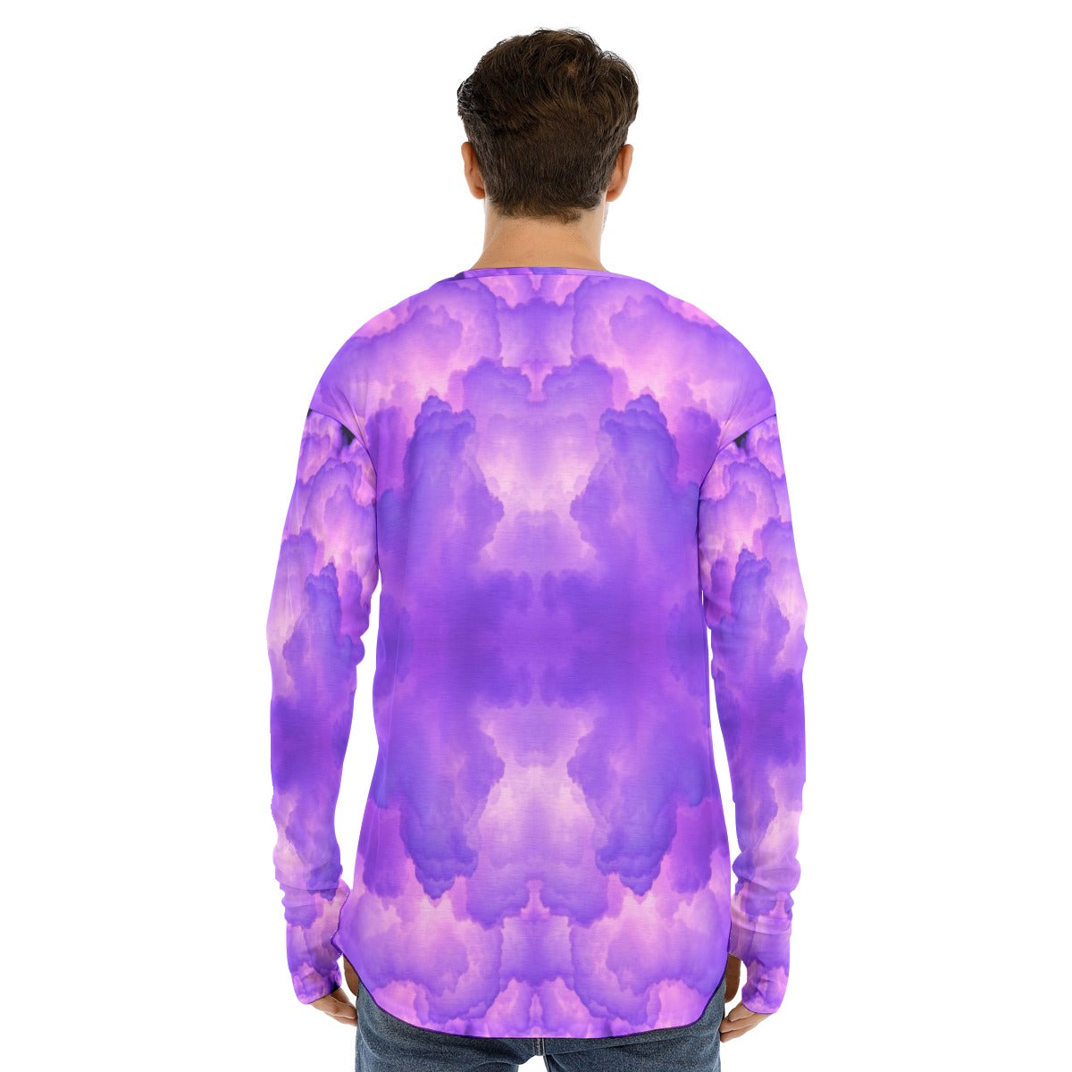 Men's Fingerless Long Sleeve T-shirt