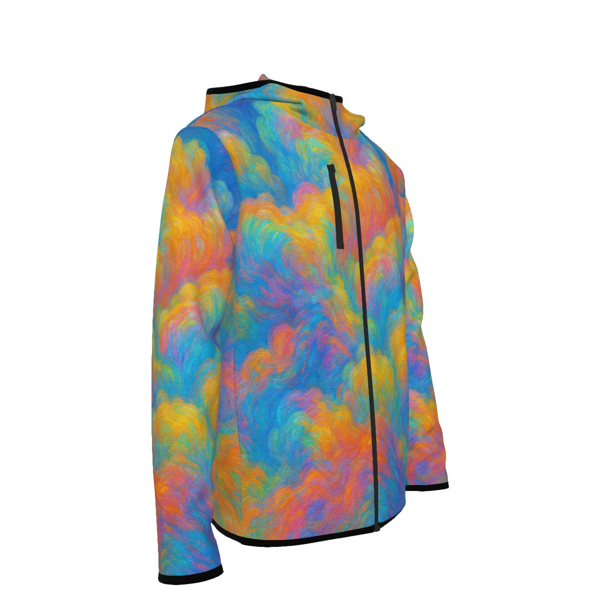 Men's Stylish Hoodie with Thumb Hole Design - view 4