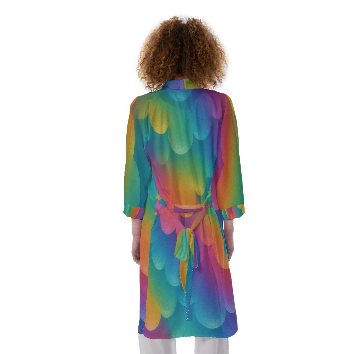 Women's Satin Kimono Robe