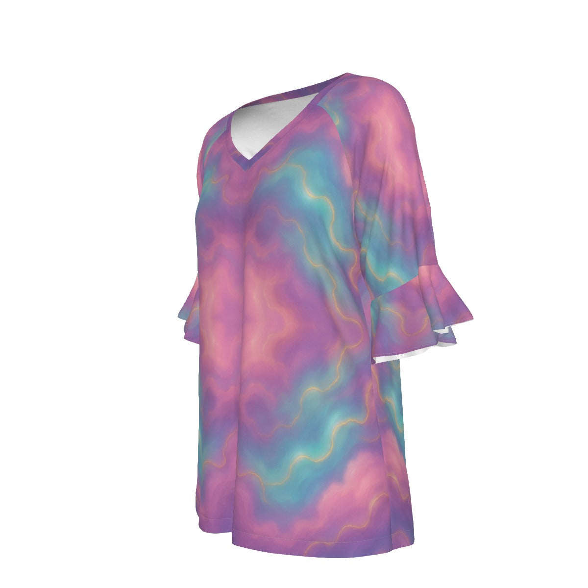 Women's T-shirt With Bell Sleeve