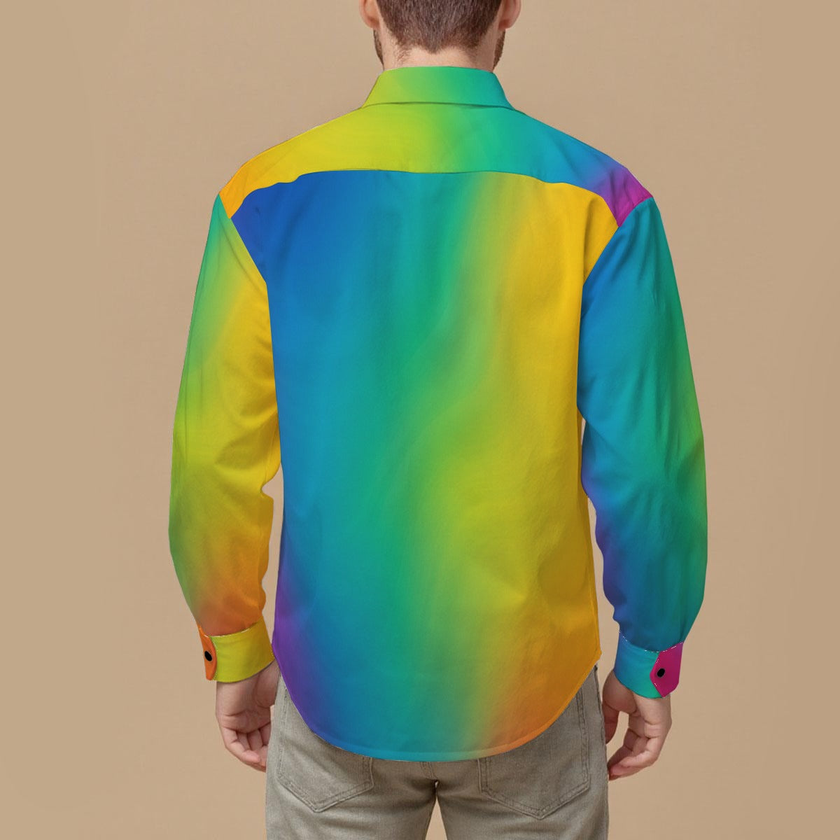 Men's Slim Fit Long Sleeve Shirt