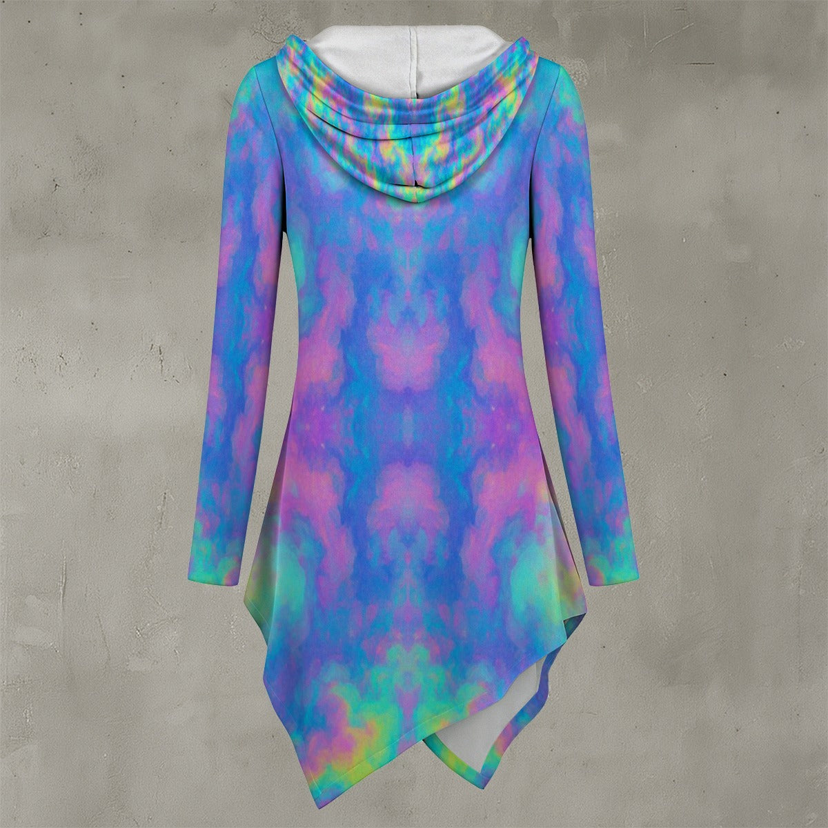 Women's Asymmetric Hem Hoodie