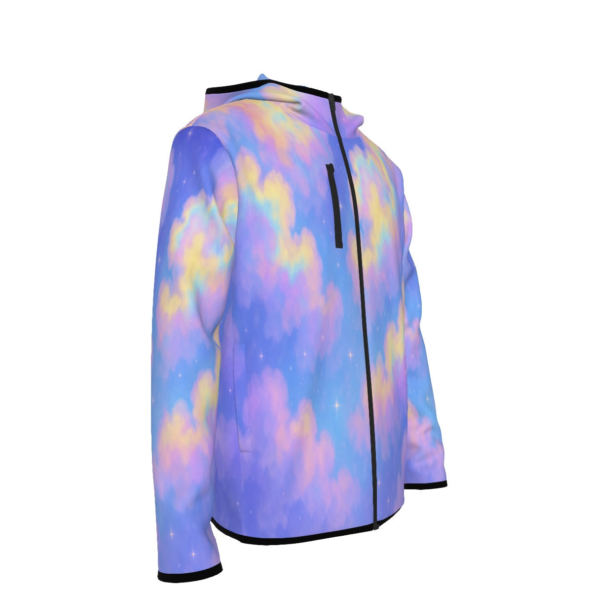 Men's Stylish Hoodie with Thumb Hole Design - view 4