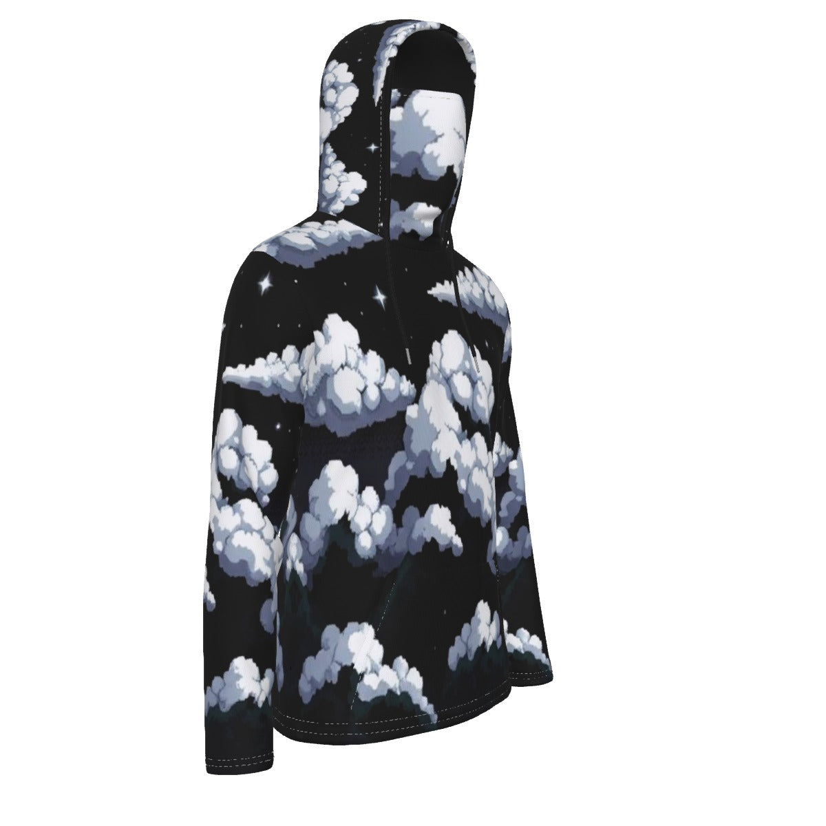 Men's Pullover Hoodie With Mask - view 4