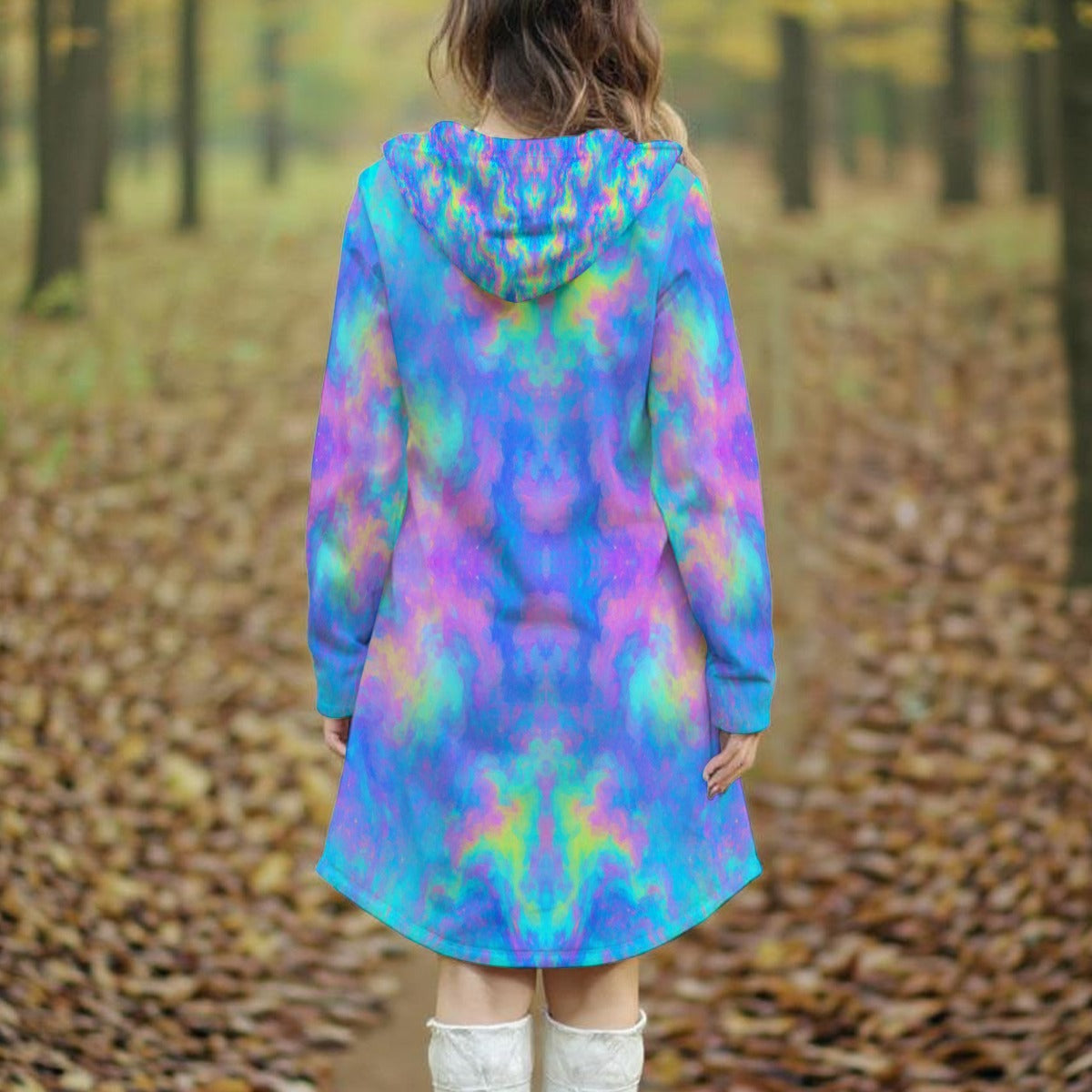 Women's Longline Hoodie Dress