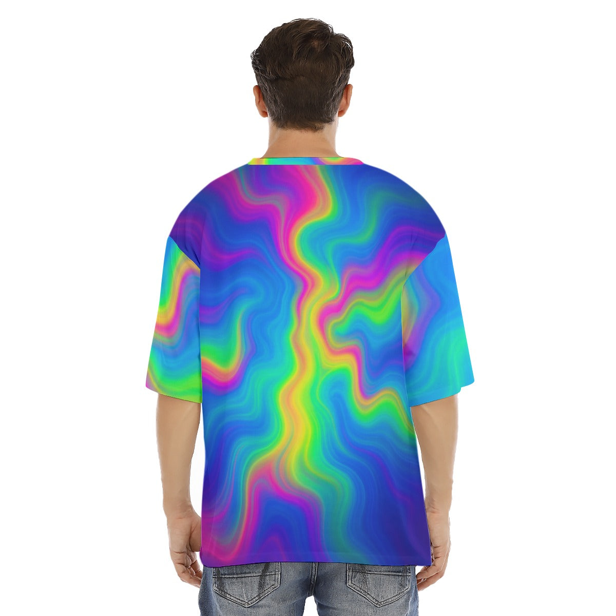 Men's Drop Shoulder T-shirt With Short Sleeve