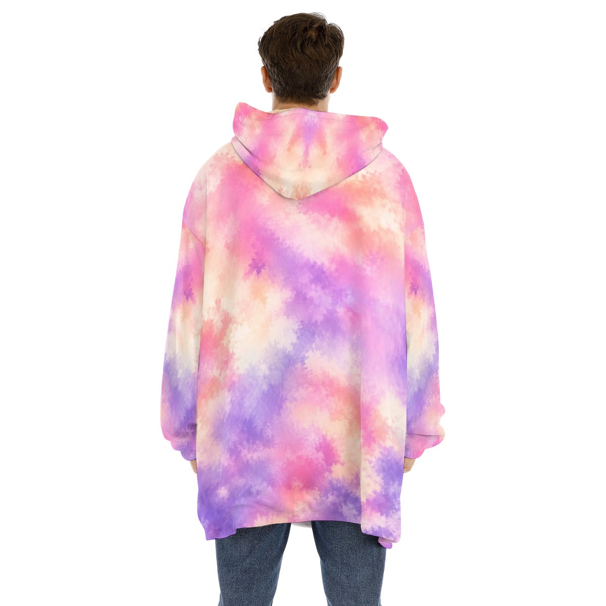 Unisex Sherpa Fleece Hoodie Blanket by O’Nimbus – view 4