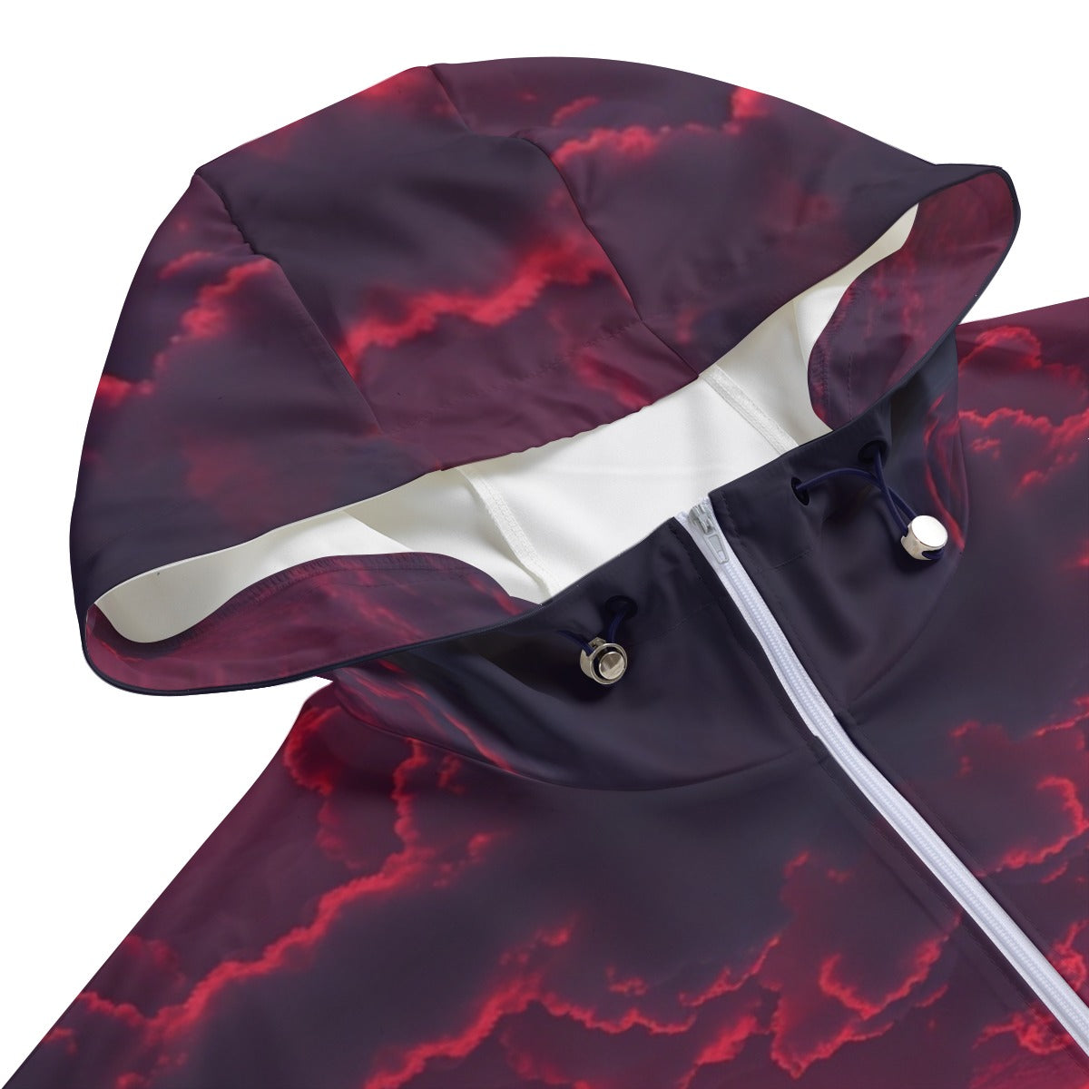 Unisex Pullover Jacket With Zipper Closure