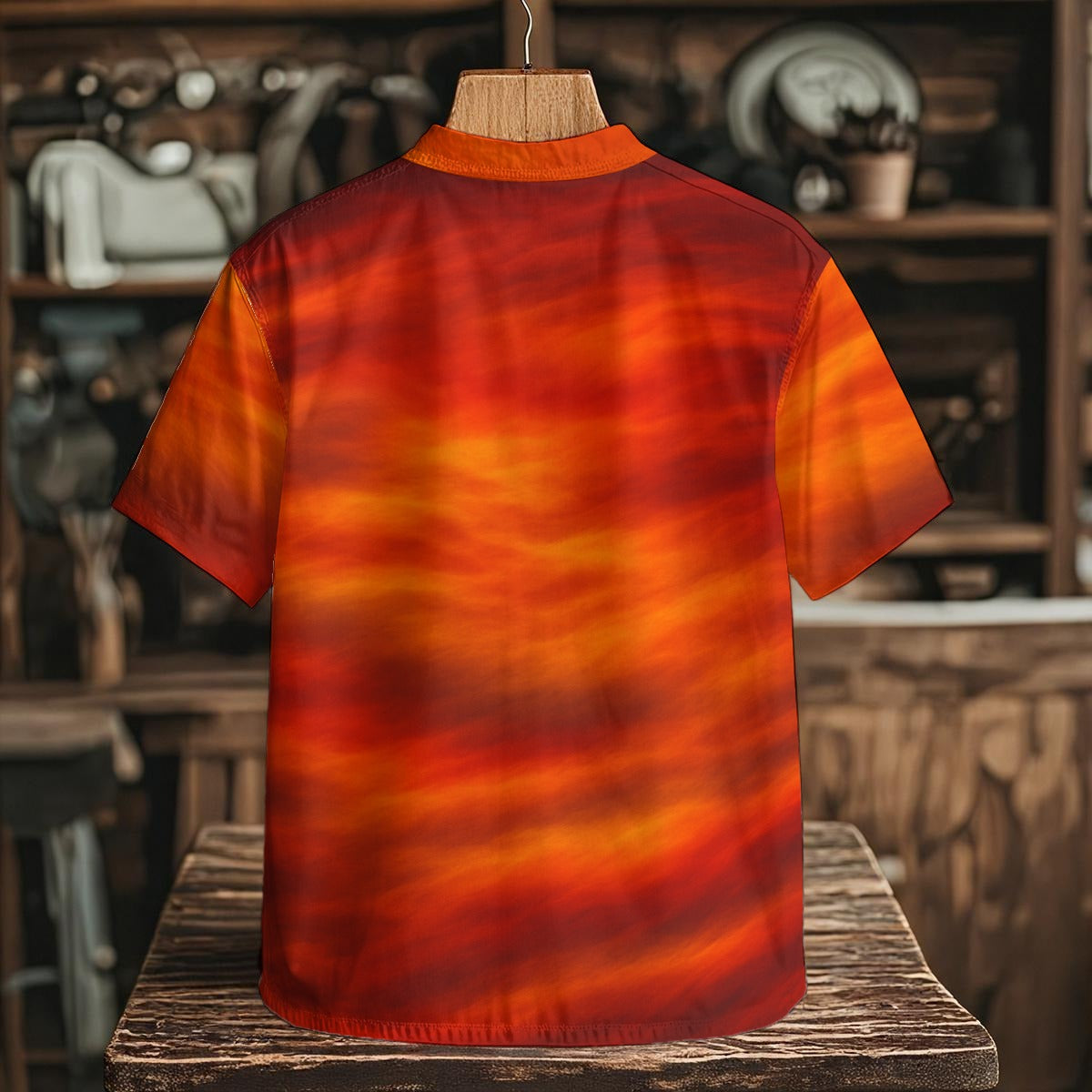 Men's Henley Shirt With Chest Pocket