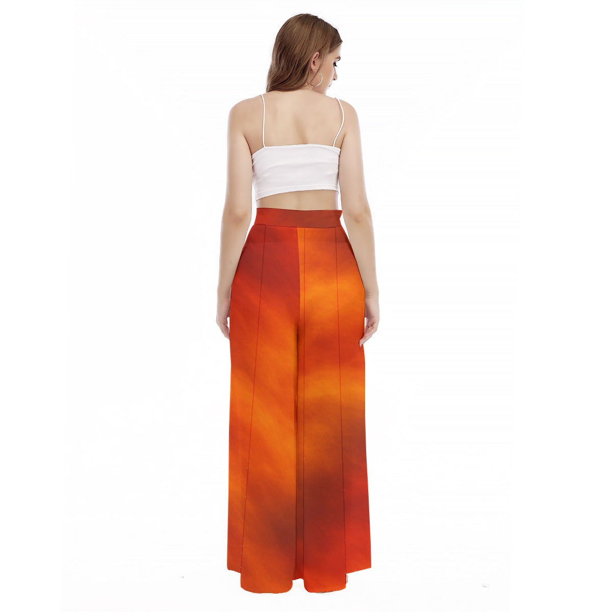 Women's High Waist Wide Leg Trousers