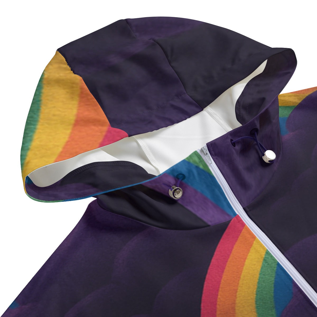 Unisex Pullover Jacket With Zipper Closure