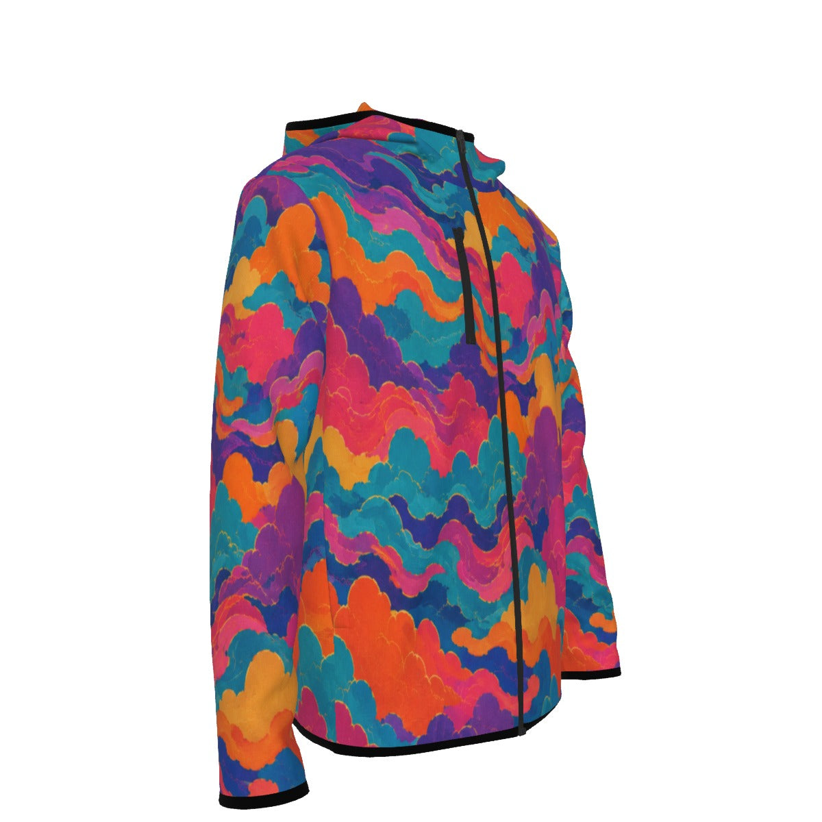 Men's Stylish Hoodie with Thumb Hole Design - view 4