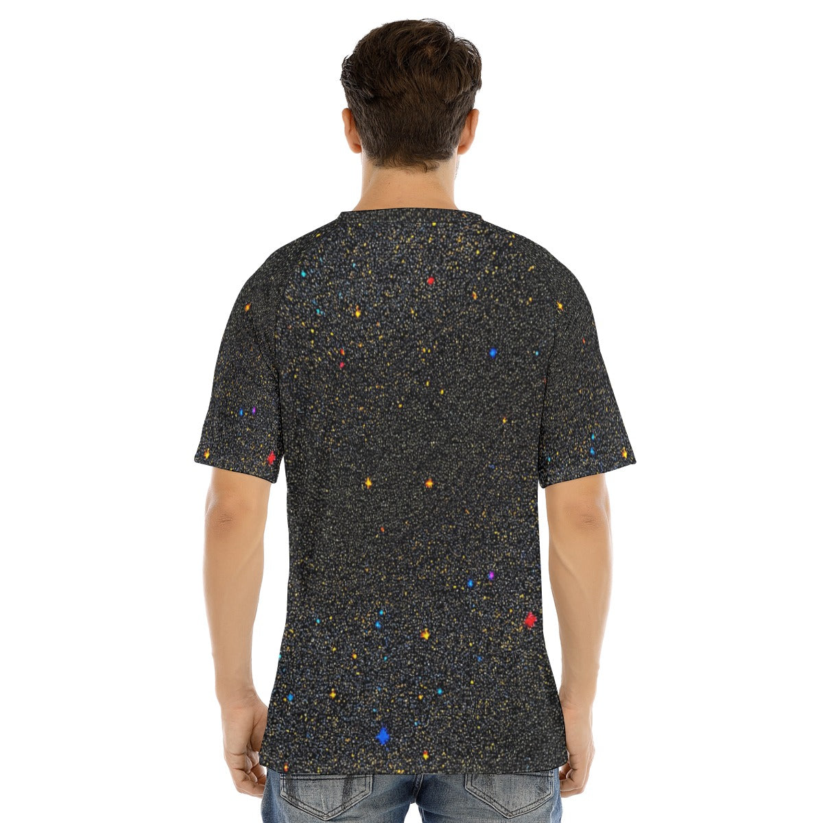 Men's Raglan Sleeve T-shirt With Button Closure