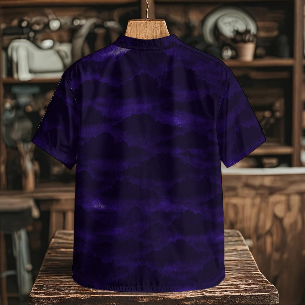 Men's Henley Shirt With Chest Pocket