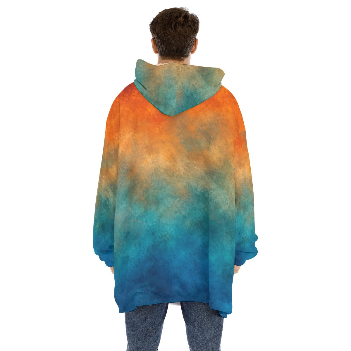 Unisex Sherpa Fleece Hoodie Blanket by O’Nimbus – view 4