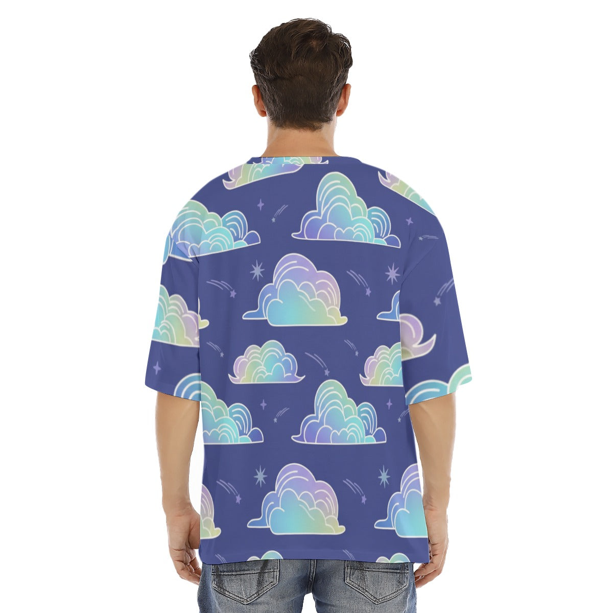 Men's Drop Shoulder T-shirt With Short Sleeve
