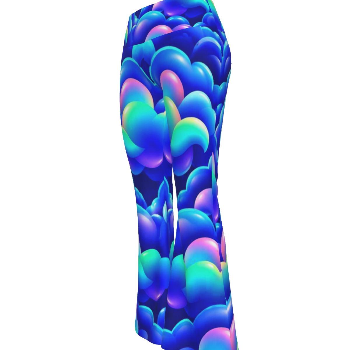All-over print Women's Flare Yoga Pants