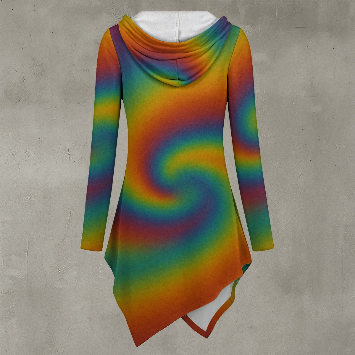 Women's Asymmetric Hem Hoodie