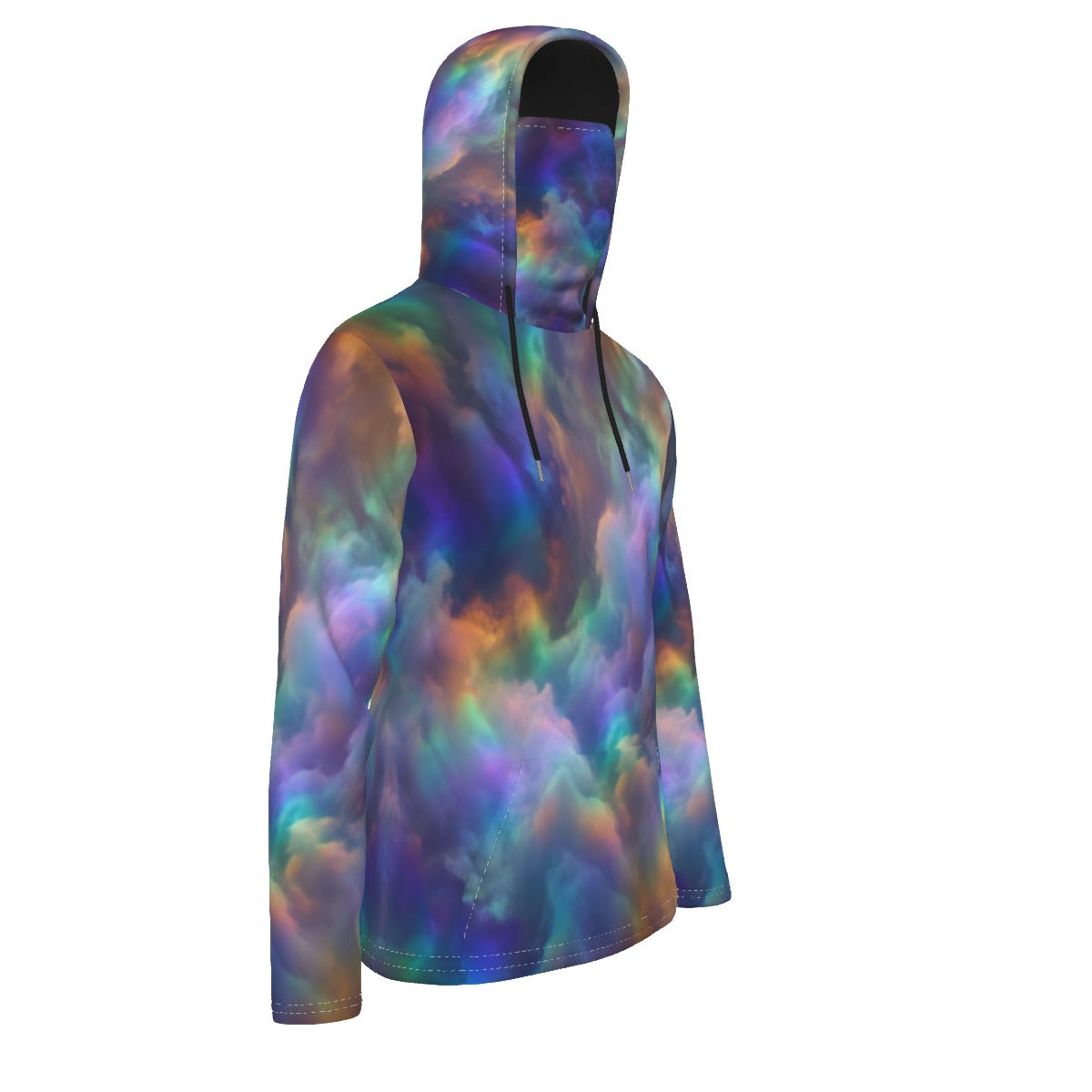 Men's Pullover Hoodie With Mask - view 4
