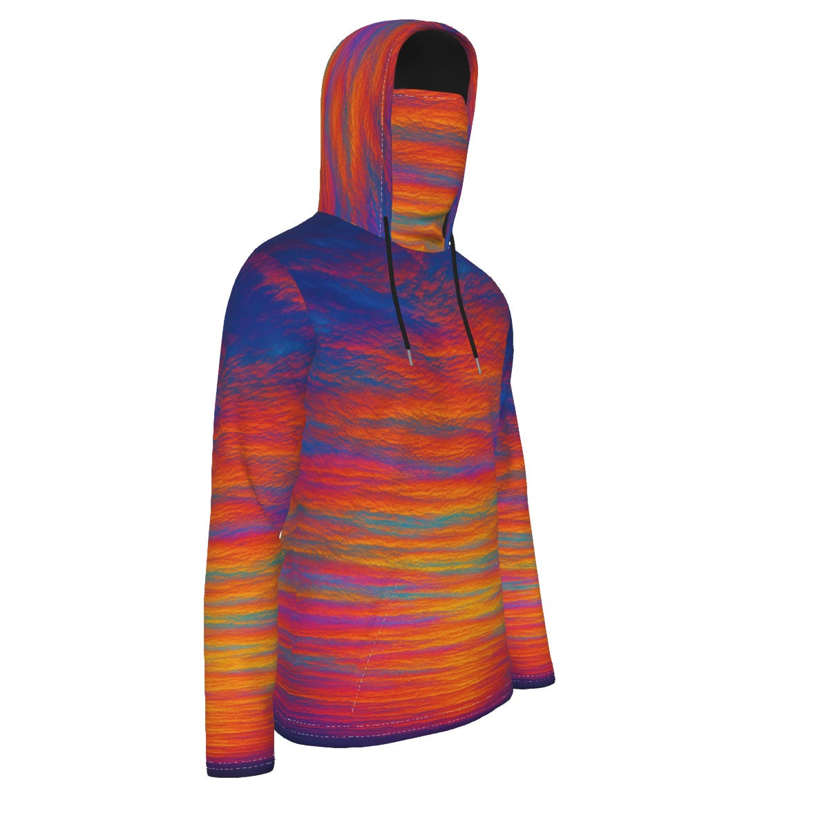 Men's Pullover Hoodie With Mask - view 4