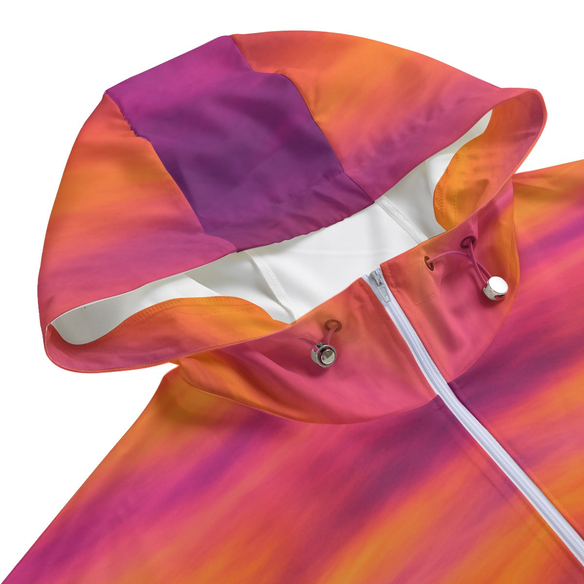 Unisex Pullover Jacket With Zipper Closure