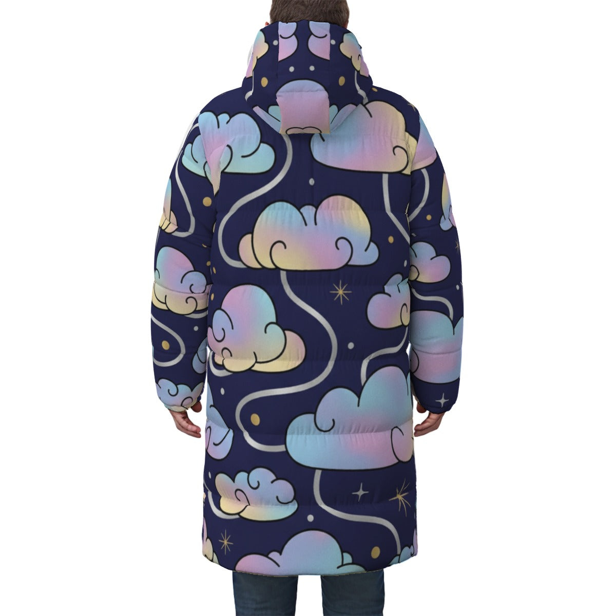 Unisex Long Down Jacket