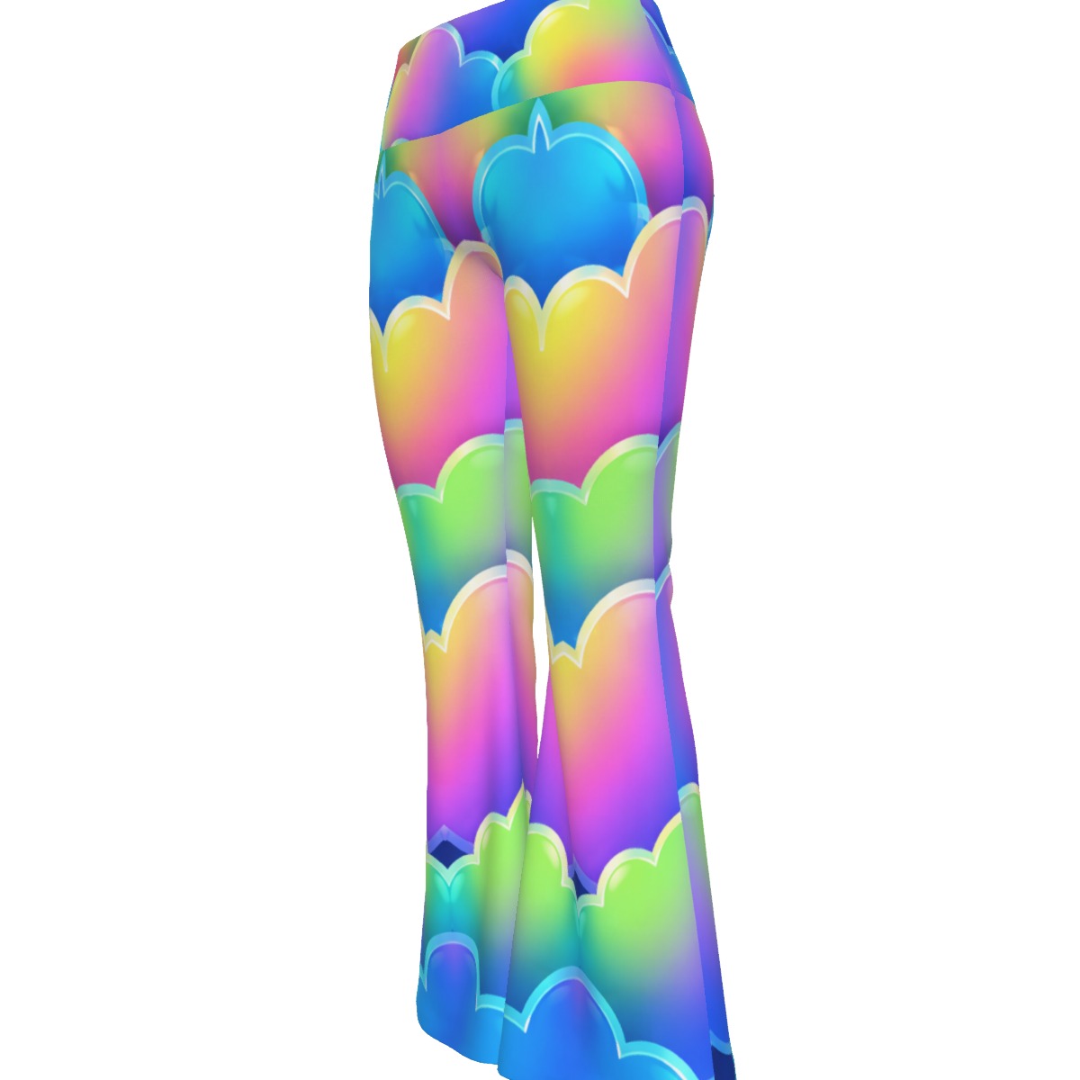 All-over print Women's Flare Yoga Pants