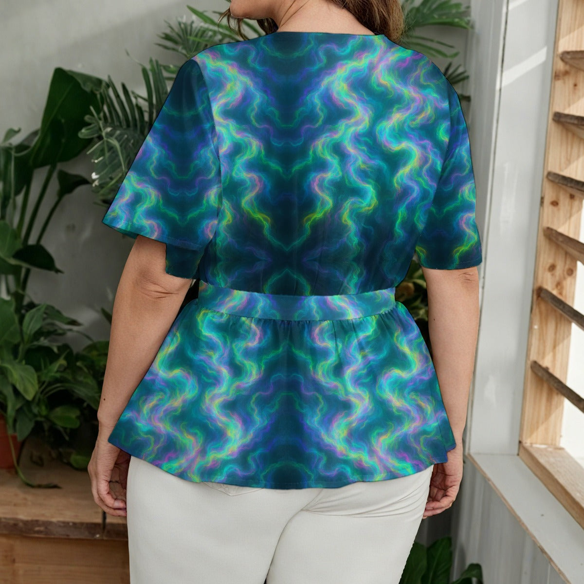 Women's Wrap Blouse