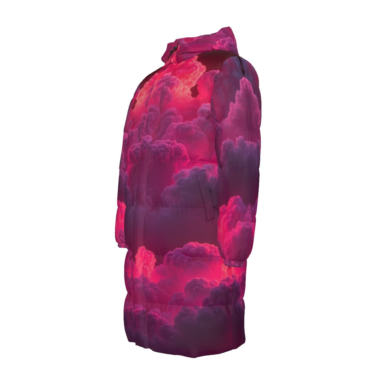 Unisex Long Down Jacket