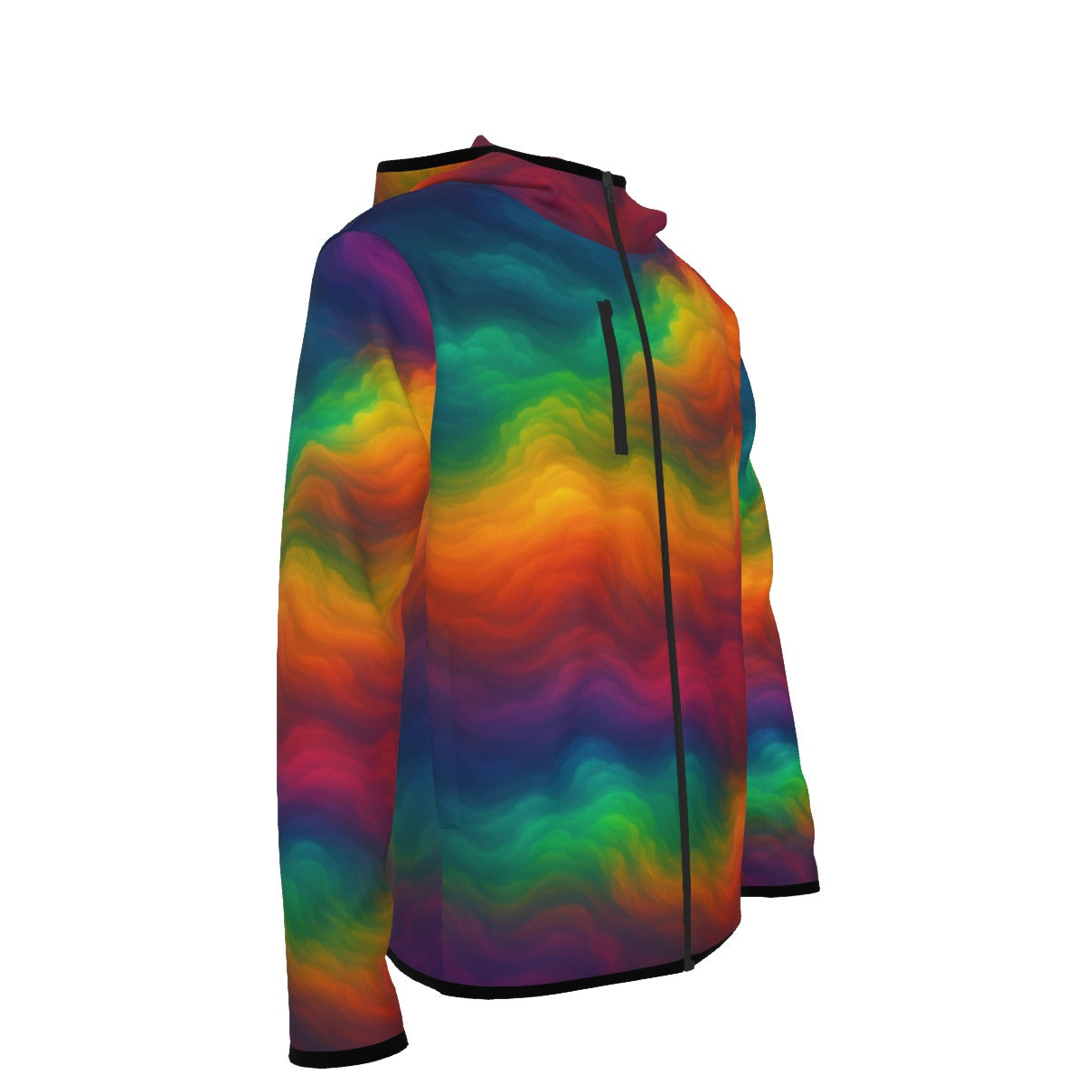 Men's Stylish Hoodie with Thumb Hole Design - view 4