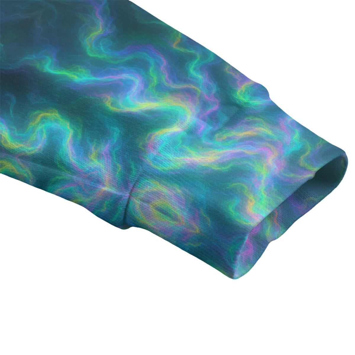 Unisex V-neck Knitted Fleece Cardigan With Button Closure