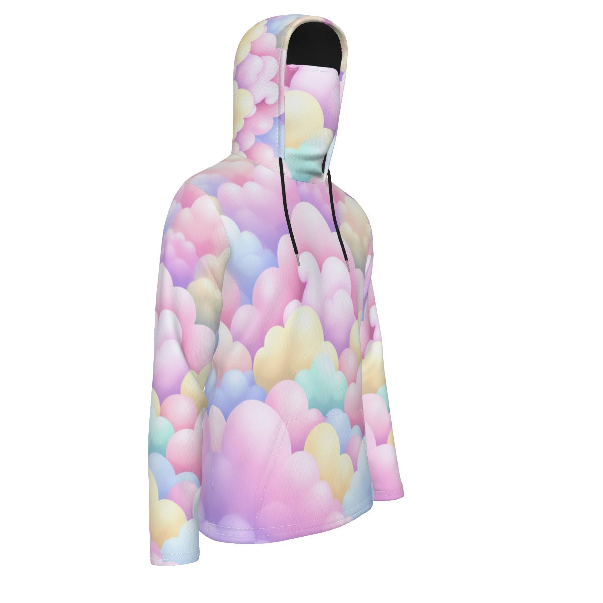 Men's Pullover Hoodie With Mask - view 4