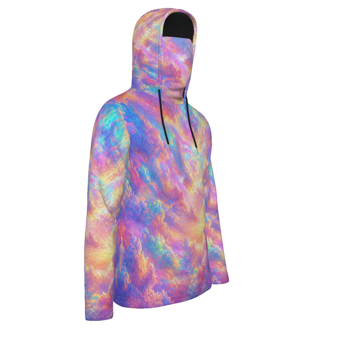 Men's Pullover Hoodie With Mask - view 4