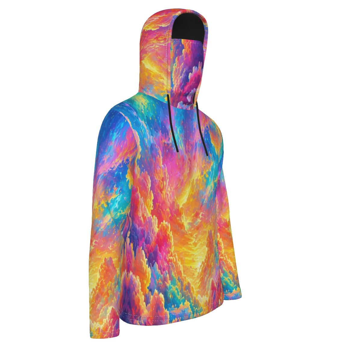 Men's Pullover Hoodie With Mask - view 4