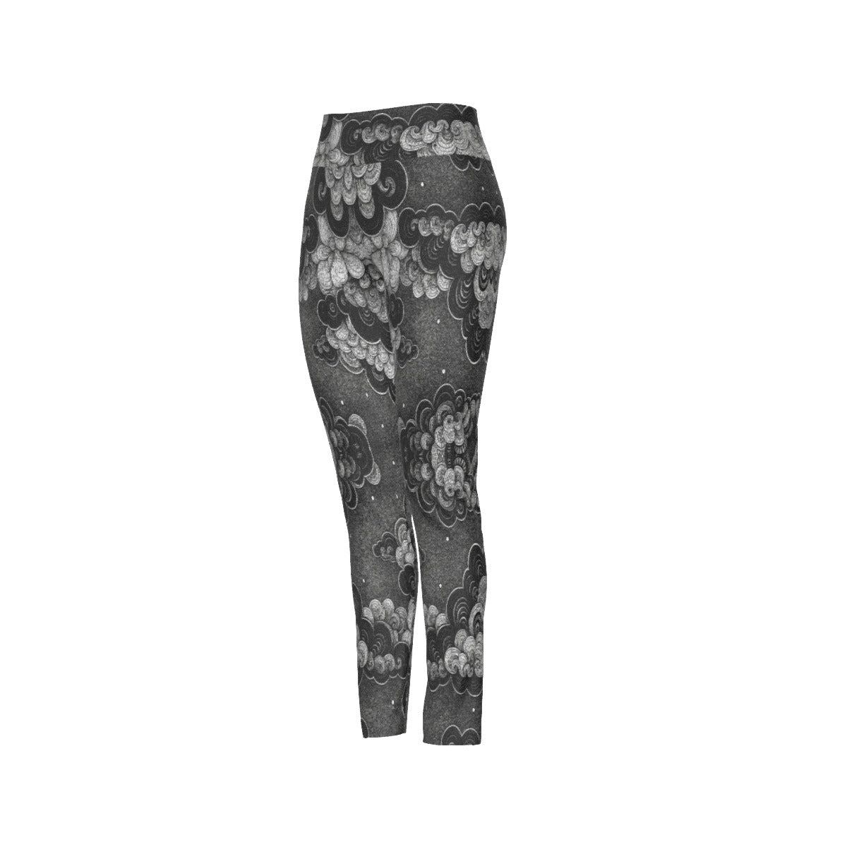 Women's High Waist Leggings | Side Stitch Closure