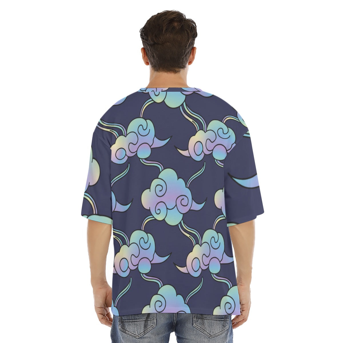 Men's Drop Shoulder T-shirt With Short Sleeve