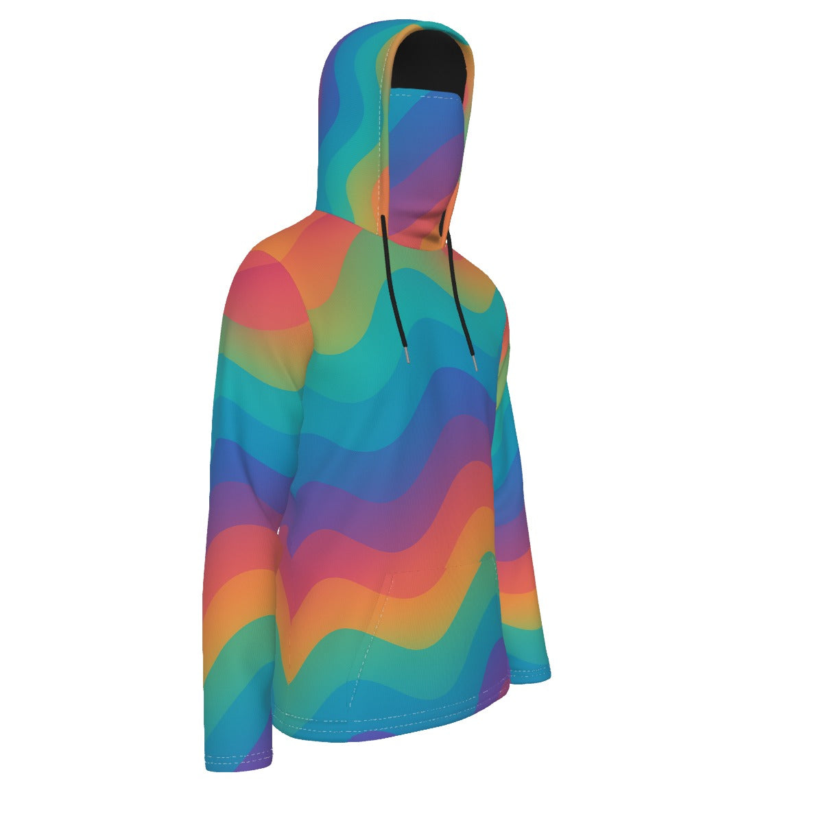 Men's Pullover Hoodie With Mask - view 4